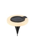 Rabalux 98077187 LED solární venkovní zapichovací svítidlo Bokod | 0,1W integrovaný LED zdroj | 5lm | 3000K