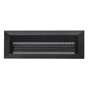 Rabalux 77189 LED venkovní nástěnné svítidlo Kavala | 6W integrovaný LED zdroj | 300lm | 3000/4000/6000K | černá
