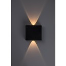 Rabalux 77191 LED venkovní nástěnné svítidlo Portel | 2W integrovaný LED zdroj | 160lm | 2700/4000K | černá
