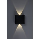 Rabalux 77191 LED venkovní nástěnné svítidlo Portel | 2W integrovaný LED zdroj | 160lm | 2700/4000K | černá