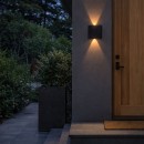 Rabalux 77191 LED venkovní nástěnné svítidlo Portel | 2W integrovaný LED zdroj | 160lm | 2700/4000K | černá