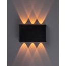 Rabalux 77192 LED venkovní nástěnné svítidlo Portel | 5W integrovaný LED zdroj | 450lm | 2700/4000K | černá