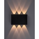 Rabalux 77192 LED venkovní nástěnné svítidlo Portel | 5W integrovaný LED zdroj | 450lm | 2700/4000K | černá