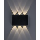 Rabalux 77192 LED venkovní nástěnné svítidlo Portel | 5W integrovaný LED zdroj | 450lm | 2700/4000K | černá