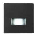 Rabalux 77195 LED venkovní nástěnné svítidlo Lunca | 1W integrovaný LED zdroj | 15lm | 3000/4500/6500K | černá