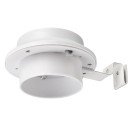 Rabalux 77205 LED solární venkovní nástěnné svítidlo Montoro | 0,1W integrovaný LED zdroj | 3lm | 3000K | bílá