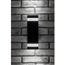 Rabalux 77210 LED venkovní nástěnné svítidlo Urfa Line | 16W integrovaný LED zdroj | 1500lm | 3000/4000/6000K | antracit