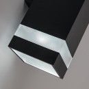 Rabalux 77210 LED venkovní nástěnné svítidlo Urfa Line | 16W integrovaný LED zdroj | 1500lm | 3000/4000/6000K | antracit