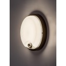 Rabalux 77213 LED venkovní nástěnné svítidlo Lonato | 18W integrovaný LED zdroj | 1730lm | 4000K | pohybové čidlo | černá