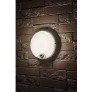 Rabalux 77213 LED venkovní nástěnné svítidlo Lonato | 18W integrovaný LED zdroj | 1730lm | 4000K | pohybové čidlo | černá