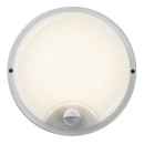 Rabalux 77214 LED venkovní nástěnné svítidlo Lonato | 18W integrovaný LED zdroj | 1730lm | 4000K | pohybové čidlo | bílá
