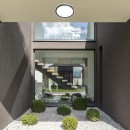 Rabalux 7774 LED venkovní stropnice Inverness 1x15W | 1190lm | 2700-6500K | IP44 - dálkové ovládání, stmívatelné, noční režim, WiFi, časovač, černá