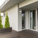 Rabalux 7796 venkovní nástěnné svítidlo Opole 1x12W | E27 | IP65 - černá