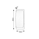 Rabalux 7797 venkovní nástěnné svítidlo Opole 1x12W | E27 | IP65 - černá