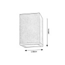 Rabalux 7820 venkovní stropní přisazené svítidlo Zombor 1x35W | GU10 | IP54 - antracit