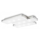 LED přisazené nástěnné a stropní svítidlo Philips 9x2W -> nahrazuje 80W  - matný chrom