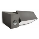 Philips 16943/93/16 venkovní nástěnné svítidlo s pohybovým čidlem Border 1x23W|E27||IP44