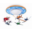 LED dětské přisazené závěsné stropní svítidlo - lustr Philips PLANES 1x4,5W  - oranžová