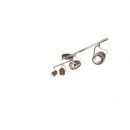 přisazené stropní svítidlo bodové Philips BALSA 4x35W GU10  - matovaná hnědá