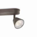 LED přisazené bodové svítidlo Philips Idyllic 220-240V 2*3W, barva šedá