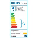 stojací lampa Philips Jiu 3x28W G9 - matný chrom