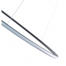 LEDKO /00455 LED závěsné stropní svítidlo 48W|3000K - černé