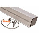 LEDKO 70053 LED závěsné stropní svítidlo Hockey 1x27W | 3300lm | 4000K - stříbrné