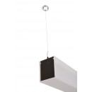 LEDKO 70026 LED závěsné stropní svítidlo Line 1x11W | 1320lm | 4000K - černé