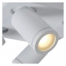Lucide 09930/20/31 stropní bodové svítidlo 4x5W | LED GU10 | 4x320lm | 2200K/3000K | IP44 - žárovka je součástí balení, bílá, nastavitelné, stmívatelné, CCT
