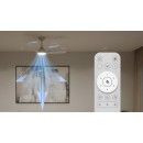 Philips 8721103096005 LED ventilátor s osvětlením Olas | 30W integrovaný LED zdroj | 2650lm | 3000-6500K | stmívač | dálkové ovládání | bílá
