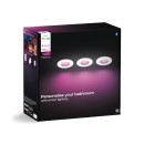 Philips Hue  8721103072900 LED sada zápustných svítidel Xamento  | 4W GU10 | 350lm | 2000-6500K | rgb - barevné | stmívač | bílá