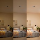 Philips 8721103037978 LED zápustné svítidlo Cilantro | 5W integrovaný LED zdroj | 500lm | 2700K | černá