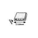 Rabalux 8104 LED venkovní orientační solární lampa Bilbao 1x0,2W | 4000K | IP67 - černá