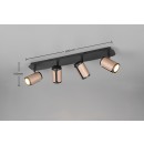 Trio T814500465 bodové stropní svítidlo GILLAN GU10