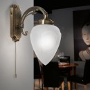 Eglo 82744 nástěnné svítidlo Imperial 1x40W | E14 - bronz