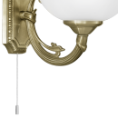 Eglo 82751 nástěnné svítidlo Savoy 1x40W | E14 - bronz