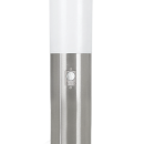 Eglo 83281 zahradní sloupek s pohybovým čidlem Helsinki 1x15W | E27 | IP44 - nerez