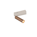 Trio T849210165 LED bodové nástěnné svítidlo AMBALA  | 5W integrovaný LED zdroj | 1x500lm | 2300+3000+4000K | s vypínačem | hnědá