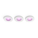 Philips Hue  8721103072900 LED sada zápustných svítidel Xamento  | 4W GU10 | 350lm | 2000-6500K | rgb - barevné | stmívač | bílá