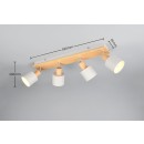 Trio T862700476 bodové stropní svítidlo SHANTI  E14