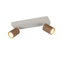 Trio T867700265 bodové stropní svítidlo SOKA  | 10W GU10 | hnědá