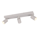 Trio T867700376 bodové stropní svítidlo SOKA  | 10W GU10 | šedá