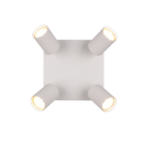 Trio T867730476 bodové stropní svítidlo SOKA  | 10W GU10 | šedá