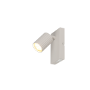 Trio T867770176 bodové nástěnné svítidlo SOKA | 10W GU10 | s vypínačem | šedá