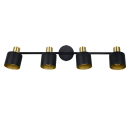 Trio T868800480 bodové stropní svítidlo EVA  | 10W E14 | černá | zlatá