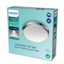 Philips Doris CL257 LED koupelnové stropní svítidlo 1x17W | 1500lm | 2700K | IP44 - ochrana EyeComfort, chrom