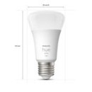 Philips Hue 8719514289116 LED sada žárovek Starter Kit + Hue Bridge 2x9,5W | E27 | 1100lm | 2700K - stmívatelné, Bluetooth, White