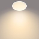 Philips 8719514326866 LED stropní svítidlo CAVANAL 1x12W | 1200lm | 2700K | IP44 - EyeComfort, bílá