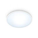 WiZ Tunable white 8719514337978 LED stropní svítidlo SuperSlim 1x14W | 1400lm | 2700-6500K - stmívatelné, bílá