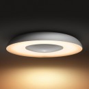 Philips Hue 8719514341333 LED stropní svítidlo Still 1x32W | 2400lm | 2200-6500K - White Ambience, stmívatelné, dálkový ovladač, Bluetooth, šedá